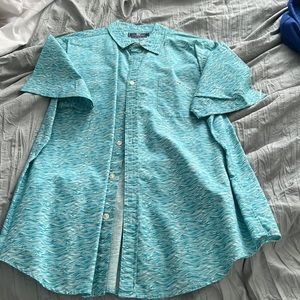 Vineyard vines mens short sleeve button down